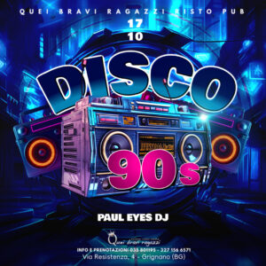 90’S PARTY- 17 ottobre